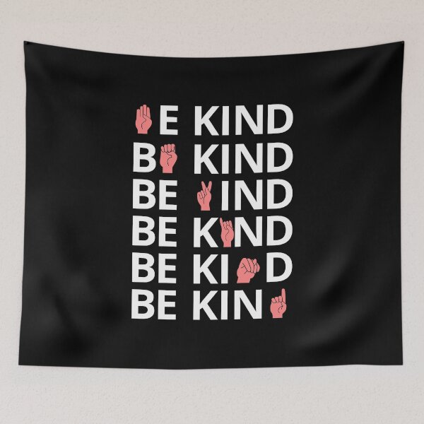 Item preview, Be Kind ASL I - American Sign Language designed and sold by Lemon Pepper.