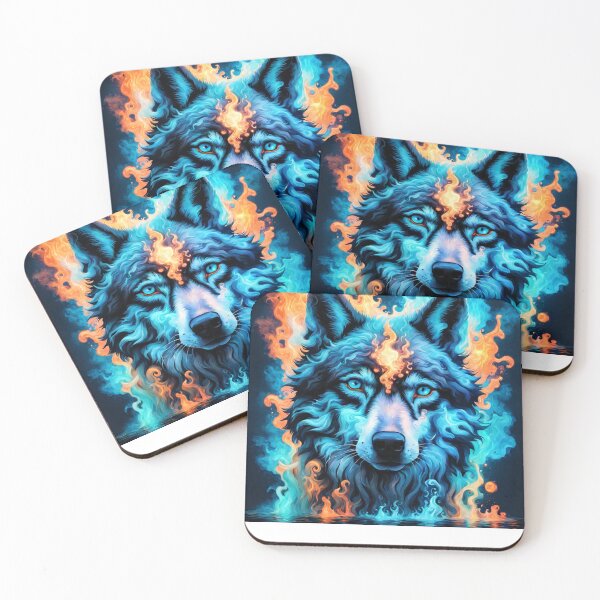 Item preview, Blue Wolfdog designed and sold by ishitastore08.