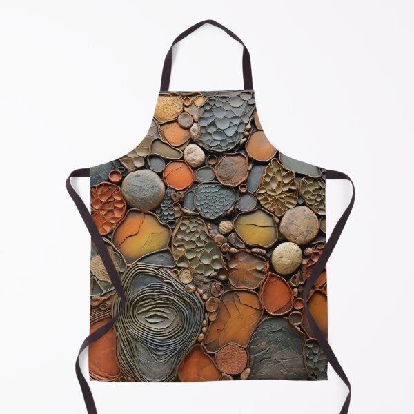 Item preview, textural abstract art with earthtones designed and sold by dcrc.
