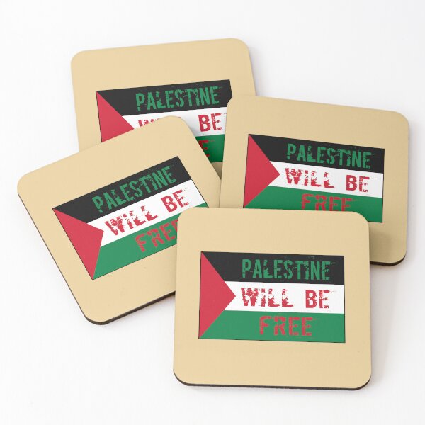 Item preview, Palestine will be Free Art Flag designed and sold by AJ  Liber.