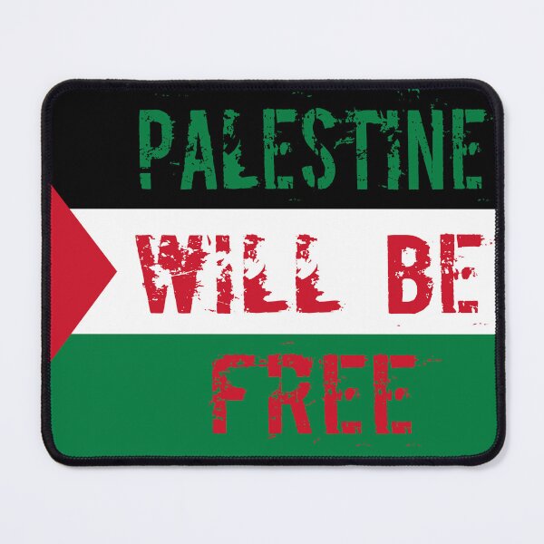 Item preview, Palestine will be Free Art Flag designed and sold by AJ  Liber.