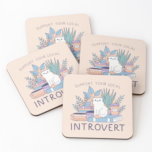 Item preview, Support Your Local Introvert designed and sold by krimons.