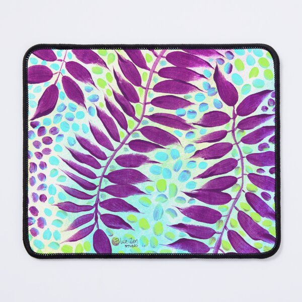 Item preview, Radiant Leaves - Violet Blue designed and sold by BlueZenStudio.