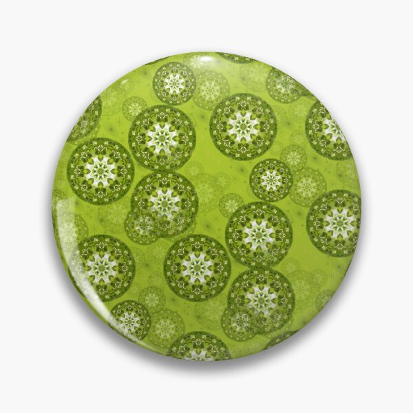 Item preview, Mandala green, beech leaves designed and sold by VictoriaBonn.