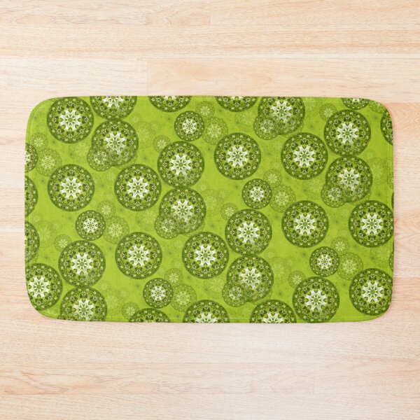 Item preview, Mandala green, beech leaves designed and sold by VictoriaBonn.