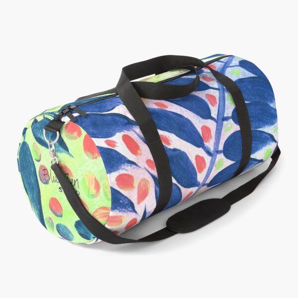 Item preview, Radiant Leaves - Blue Green Orange designed and sold by BlueZenStudio.