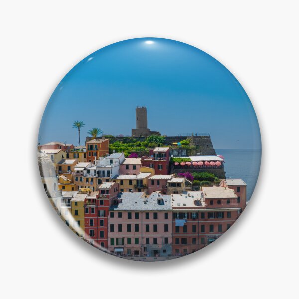 Item preview, View on the cliff town of Vernazza, one of the colorful Cinque Terre on the Italian west coast designed and sold by Dolfilms.