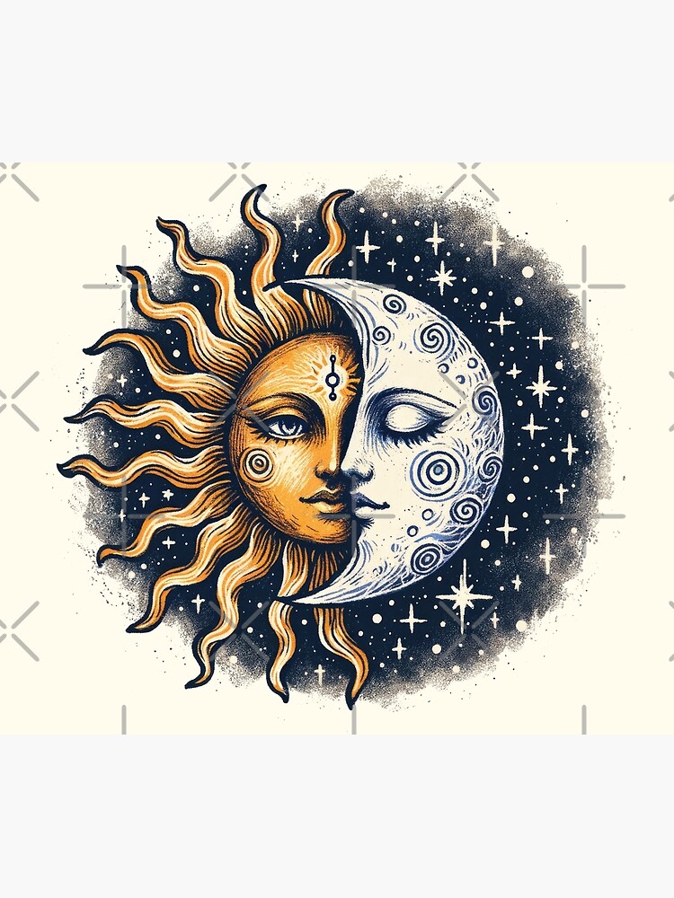 Classic Retro Vintage Sun And Moon T Shirt Classic Retro Vintage Sun And Moon T Shirt
