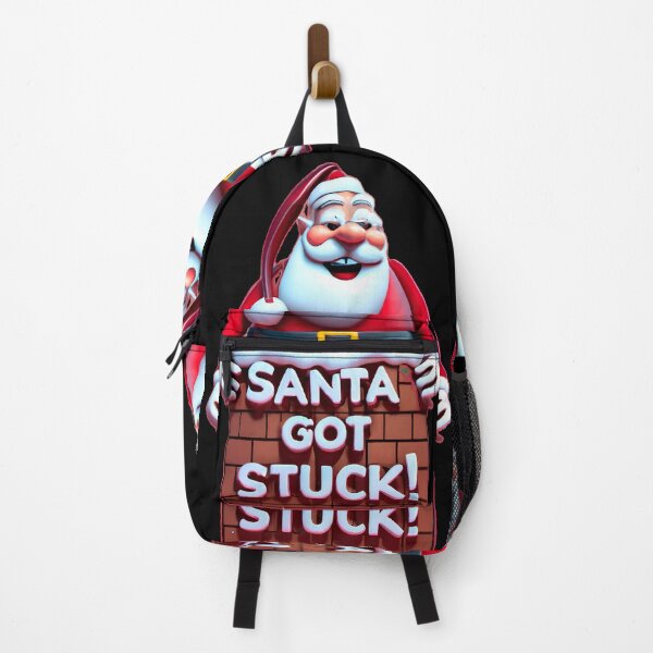 Artikelvorschau, Der Weihnachtsmann steckt fest. Frohe Weihnachten entworfen und verkauft von SRK-369.
