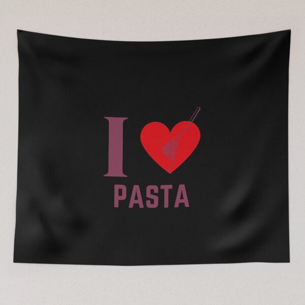 Item preview, I love pasta. Funny gift idea. I heart pasta. Best present for pasta fans. #2 designed and sold by creativerooney.