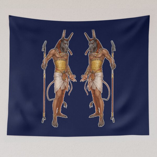 Item preview, Anubis, The God of Death at Pharaonic Egypt, for fans of ancient history and games lovers 106 designed and sold by AnadAA.