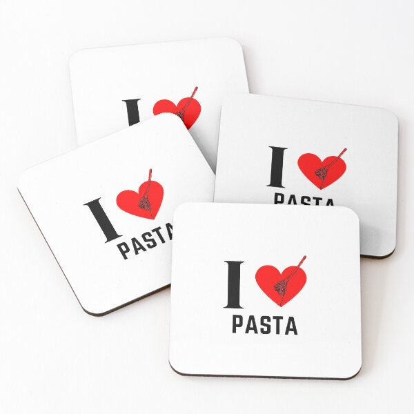 Item preview, I love pasta. Funny gift idea. I heart pasta. Best present for pasta fans. #3 designed and sold by creativerooney.