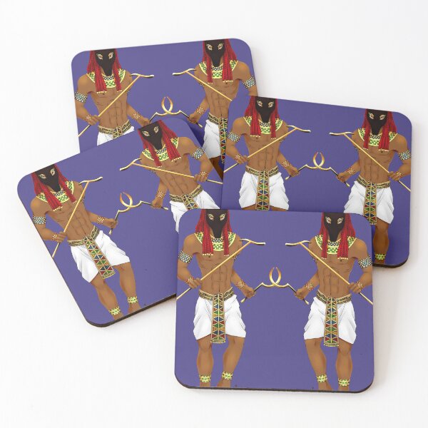 Item preview, Anubis, The God of Death at Pharaonic Egypt, for fans of ancient history and games lovers 107 designed and sold by AnadAA.