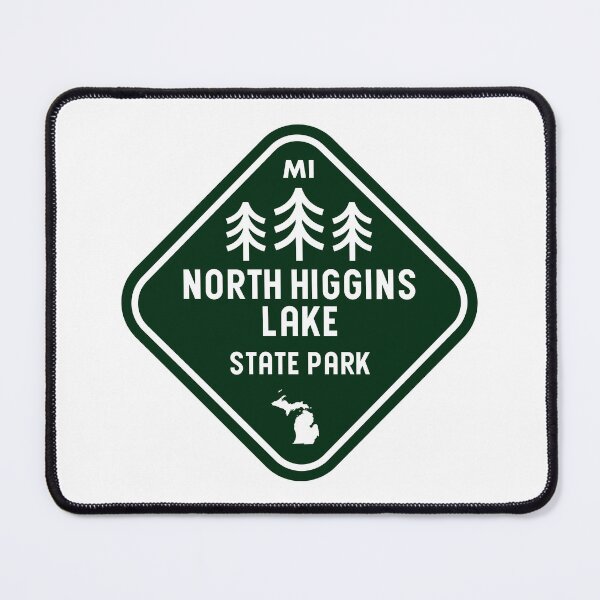 Item preview, North Higgins Lake State Park Michigan Rhombus designed and sold by bivenart.