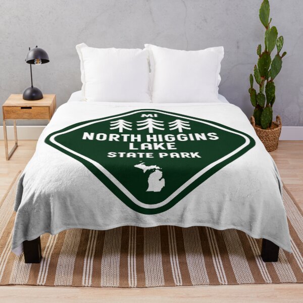 Item preview, North Higgins Lake State Park Michigan Rhombus designed and sold by bivenart.