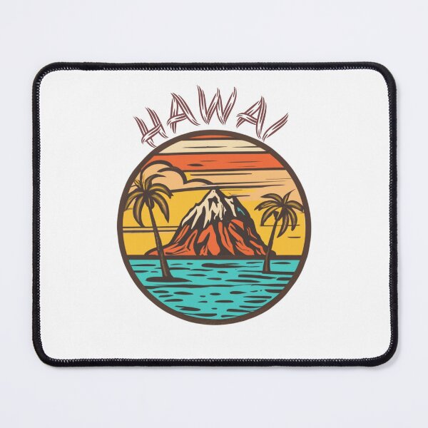 Item preview, Hawai beaches minimalistic view | Landscape drawing designed and sold by CircinusStore.