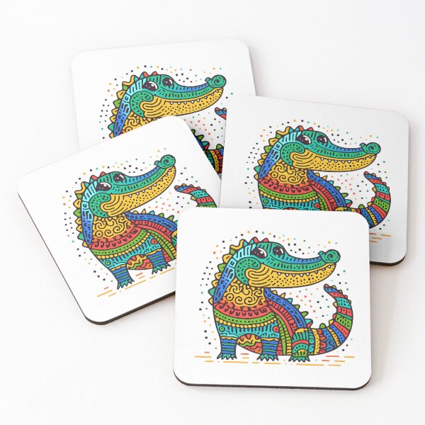 Item preview, Colorful Aligator designed and sold by ArisaHong.