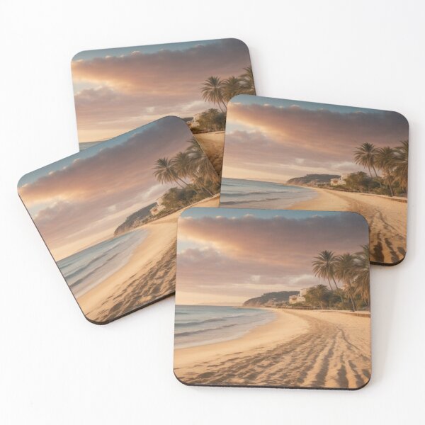 Item preview, Beautiful sunrise on the beach, summer, wallpaper designed and sold by Damian Sobczyk.