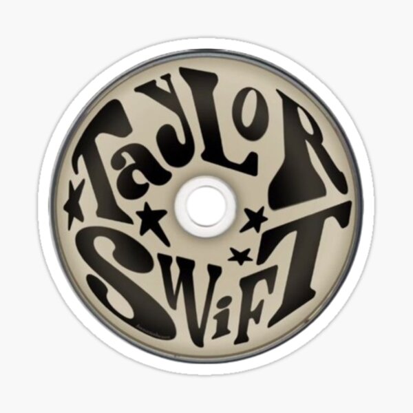 Taylor Swift August Vinyl Sticker Beautiful And Refined Glossy Evermore  Stickers Taylor Swift