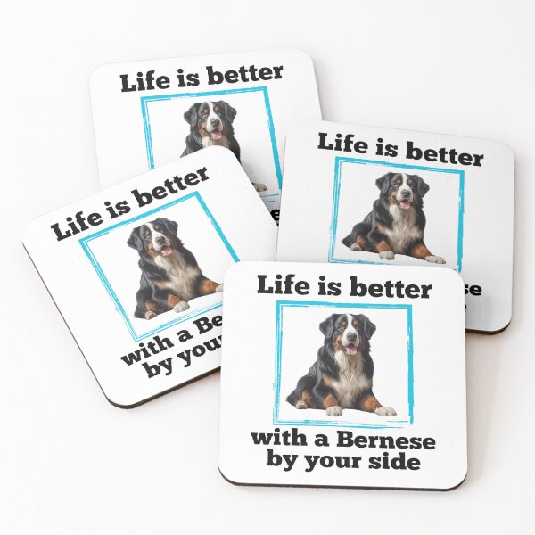 Item preview, Bernese Mountain Dog - LIfe is better with a Bernese designed and sold by TheVirtualSpace.