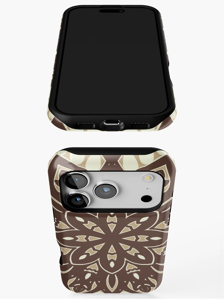 Thumbnail 3 of 4, iPhone Case, Java Mandala  designed and sold by Reiser808.