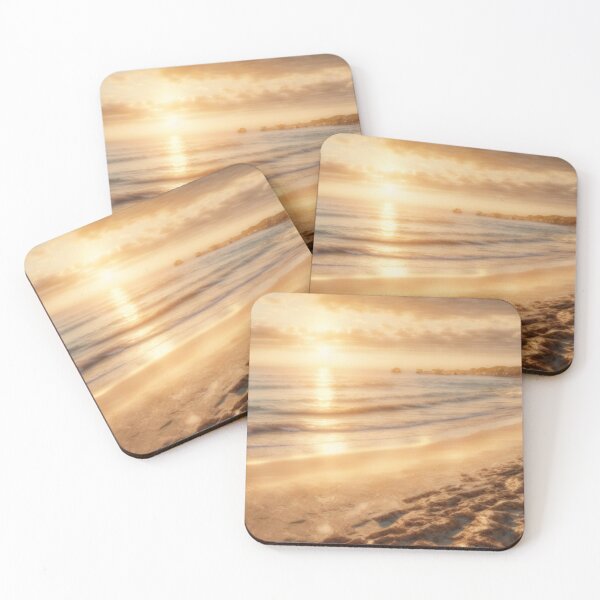 Item preview, Beautiful sunrise on the beach, summer, wallpaper designed and sold by Damian Sobczyk.