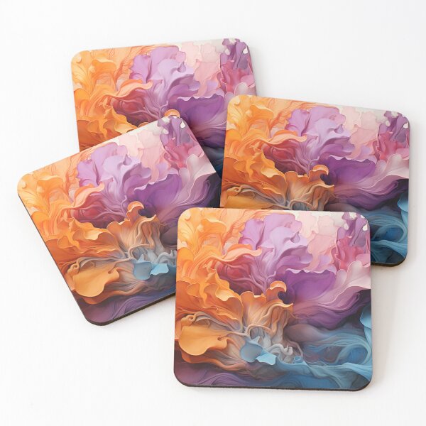 Item preview, A picture oil colour look like flower is Abstract and colorful. designed and sold by MaiKaze.