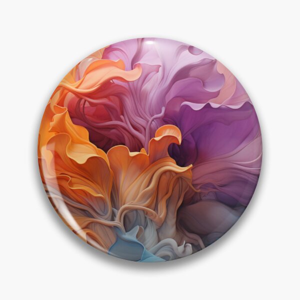 Item preview, A picture oil colour look like flower is Abstract and colorful. designed and sold by MaiKaze.