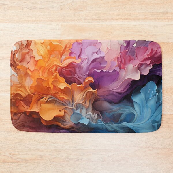 Item preview, A picture oil colour look like flower is Abstract and colorful. designed and sold by MaiKaze.