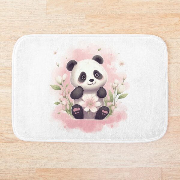 Item preview, Panda acuarela entre flores designed and sold by Mike-the-guide.