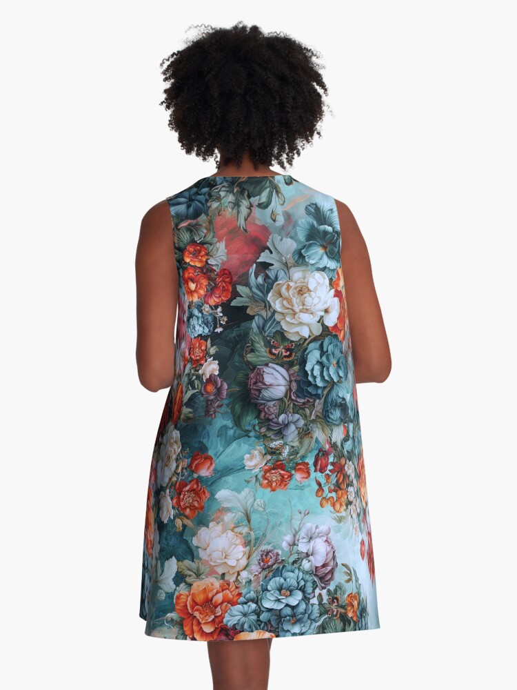 Thumbnail 3 of 4, A-Line Dress, UltraViola designed and sold by rizapeker.