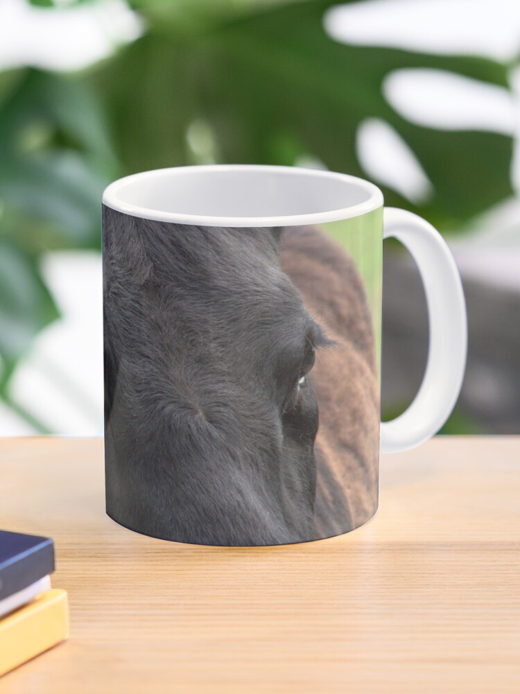 Thumbnail 1 of 6, Coffee Mug, how your email finds me cow designed and sold by danecd.