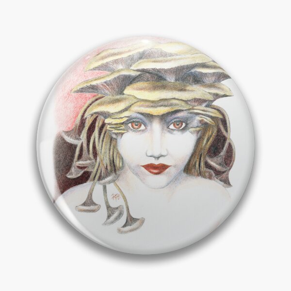 Item preview, Vintage Mushroom Fae designed and sold by MelAislingArt.