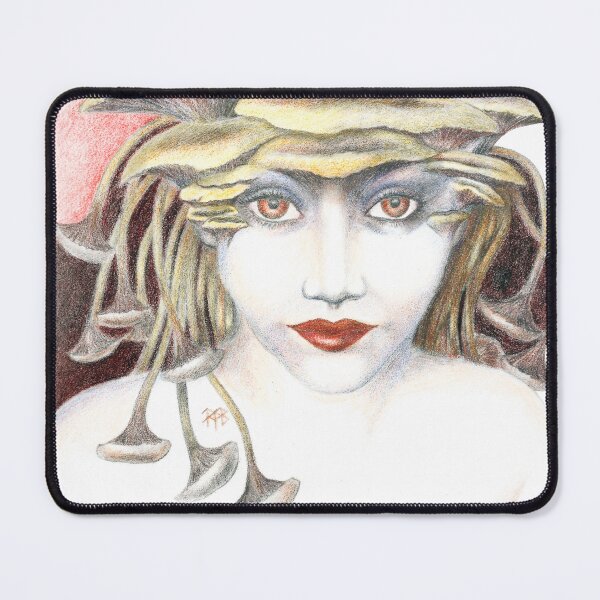 Item preview, Vintage Mushroom Fae designed and sold by MelAislingArt.