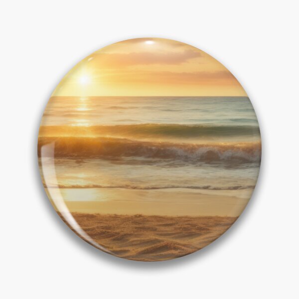 Item preview, Beautiful sunrise on the beach, summer, wallpaper designed and sold by Damian Sobczyk.
