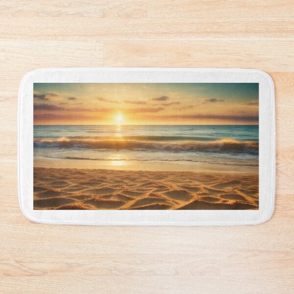 Item preview, Beautiful sunrise on the beach, summer, wallpaper designed and sold by Damian Sobczyk.