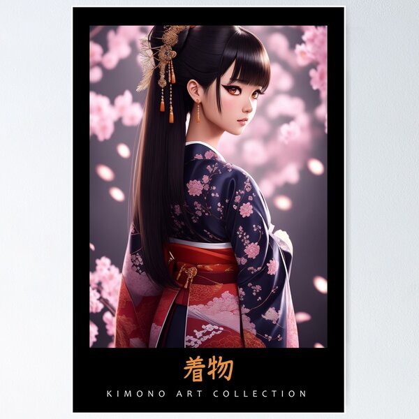 Japanese Girl With Kimono Merch & Gifts for Sale | Redbubble