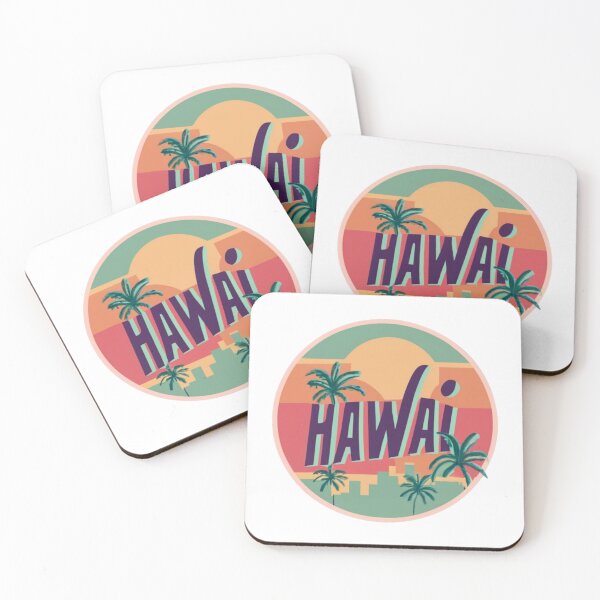 Item preview, Hawai palm tree minimalistic view | Retro Style designed and sold by CircinusStore.