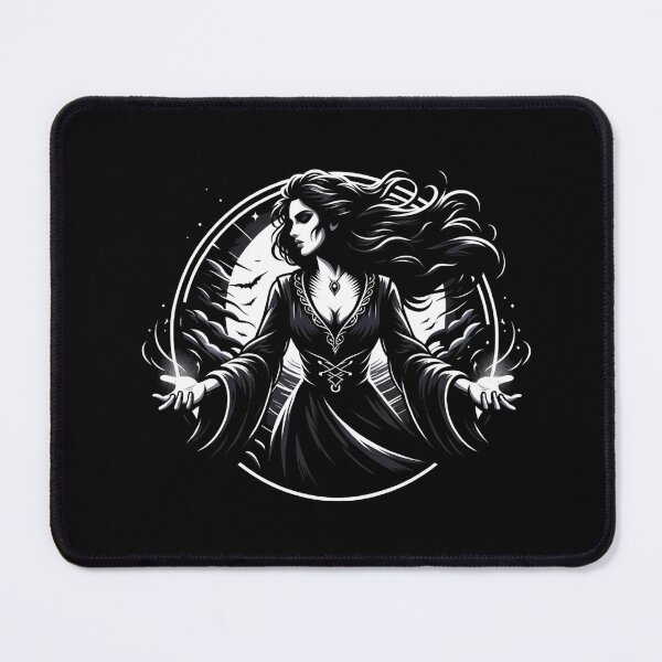 Item preview, Moonlit Sorceress - Dark Fantasy designed and sold by Fenay Designs.