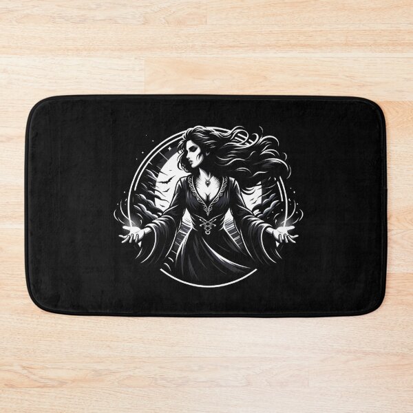 Item preview, Moonlit Sorceress - Dark Fantasy designed and sold by Fenay Designs.
