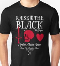 Black Sails Charles Vane "Raise The Black" Unisex T-Shirt