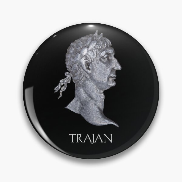 Item preview, Emperor Trajan Coin Portrait with Name designed and sold by OptimoPrincipi Roman Coins.