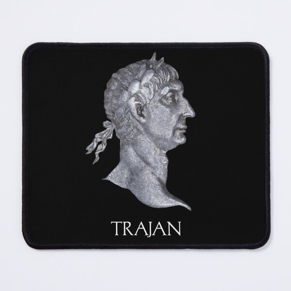 Item preview, Emperor Trajan Coin Portrait with Name designed and sold by OptimoPrincipi Roman Coins.