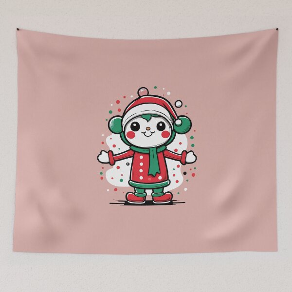 Item preview, Cheerful Christmas Creature designed and sold by Bratak.
