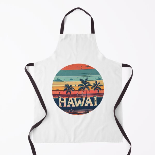 Item preview, Landscape of hawai with palm trees at sunset | Palm tree landscape designed and sold by CircinusStore.
