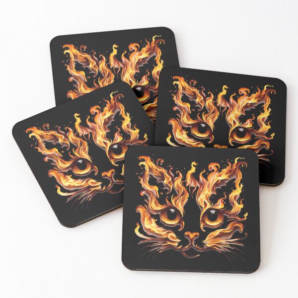 Item preview, Fire Cat 3.0 designed and sold by MythLegendLore.