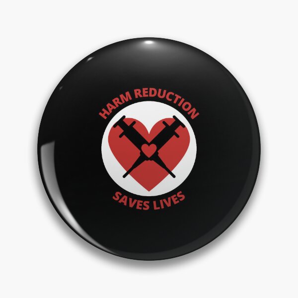Item preview, HARM REDUCTION SAVES LIVES designed and sold by anjolaoluwag.