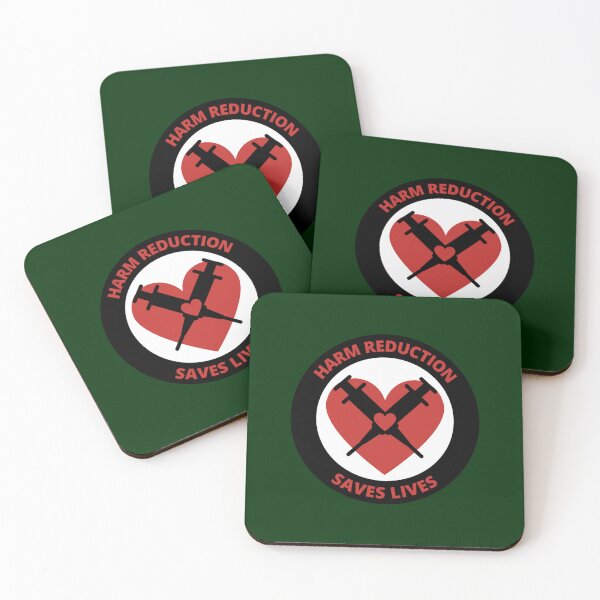 Item preview, HARM REDUCTION SAVES LIVES designed and sold by anjolaoluwag.