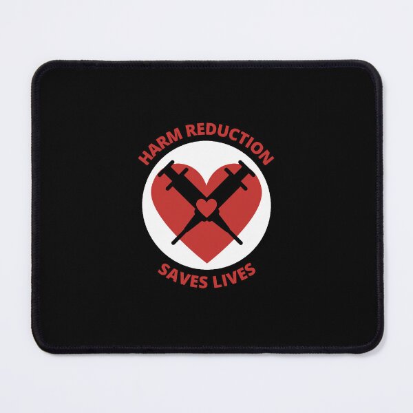 Item preview, HARM REDUCTION SAVES LIVES designed and sold by anjolaoluwag.