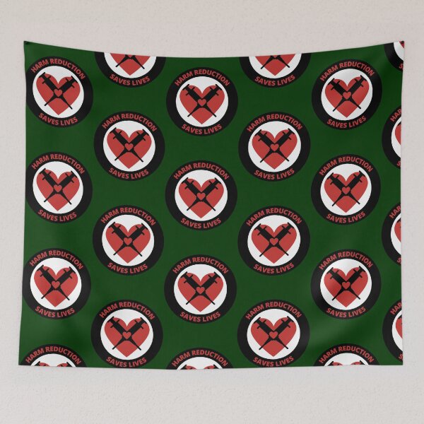 Item preview, HARM REDUCTION SAVES LIVES designed and sold by anjolaoluwag.